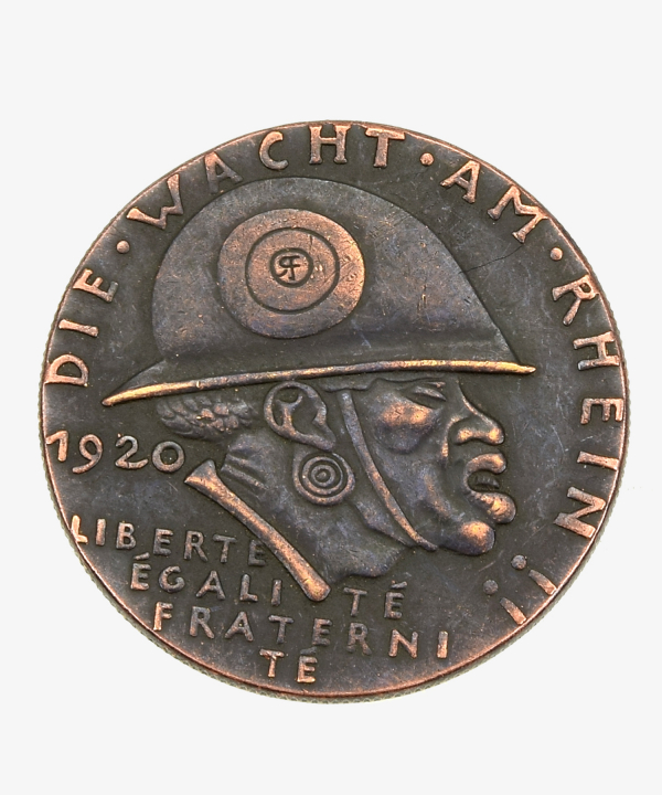 Medal Karl Götz “The Black Shame” 1920
